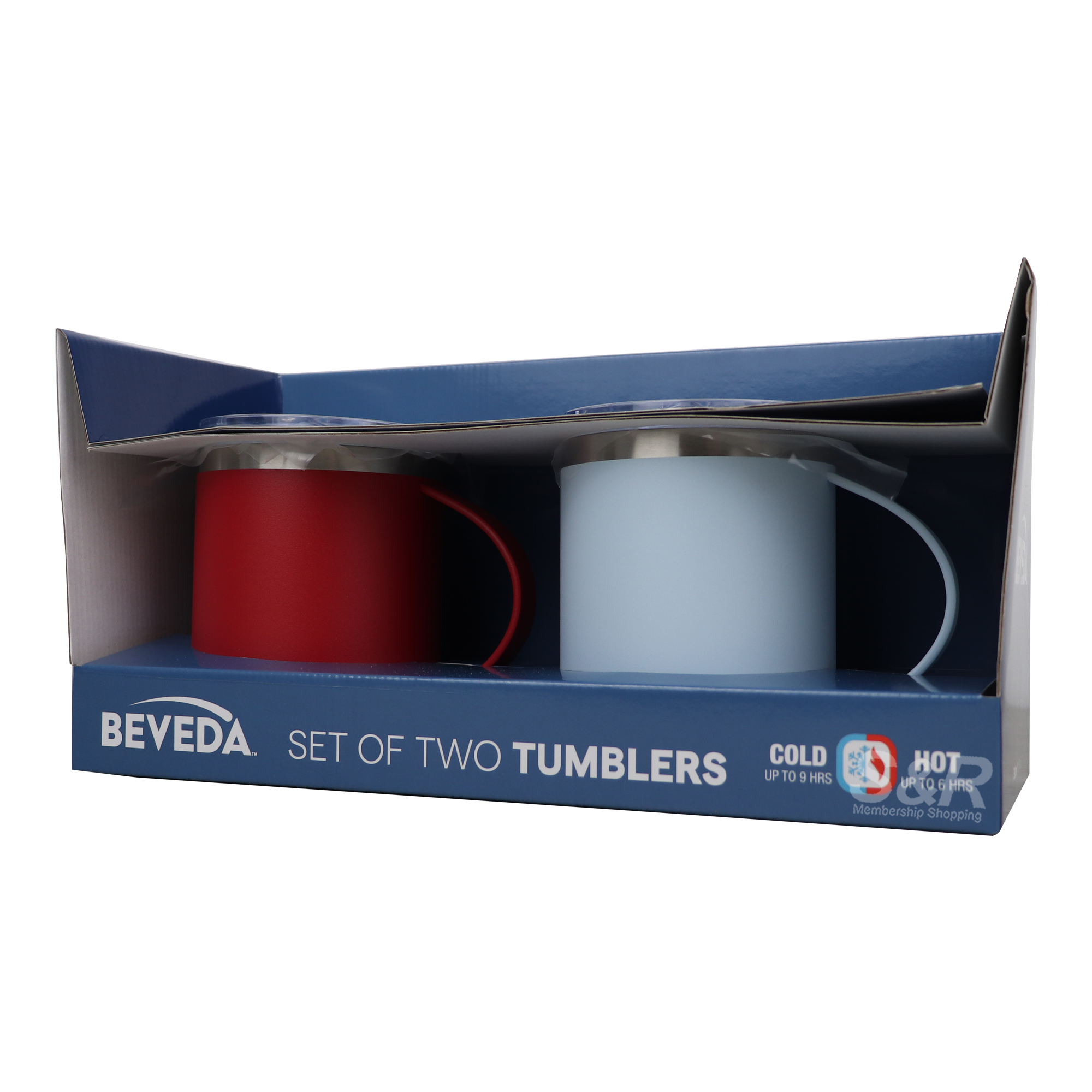 Beveda Double Wall Tumblers 2pcs x 380mL Beveda Double Wall Tumblers 2pcs x 380mL